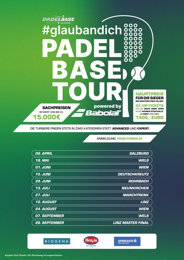 #glaubandich Padelbase Tour 2024